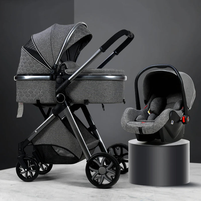 3 in 1 Luxury Baby Stroller