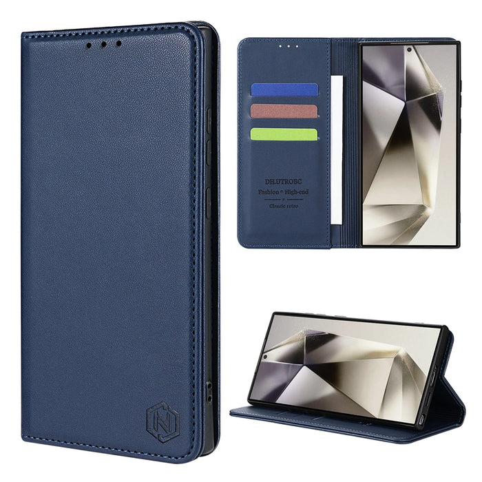 Flip Wallet Leather Case