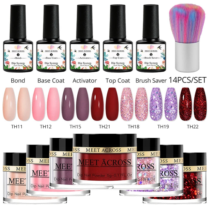 Powder Dip Nail Art Set