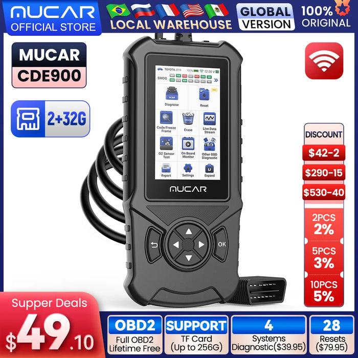 MUCAR CDL20 Automotive Code Reader