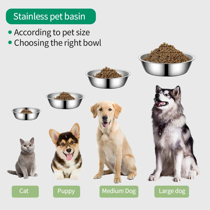 Stainless Steel Feeding Bowl