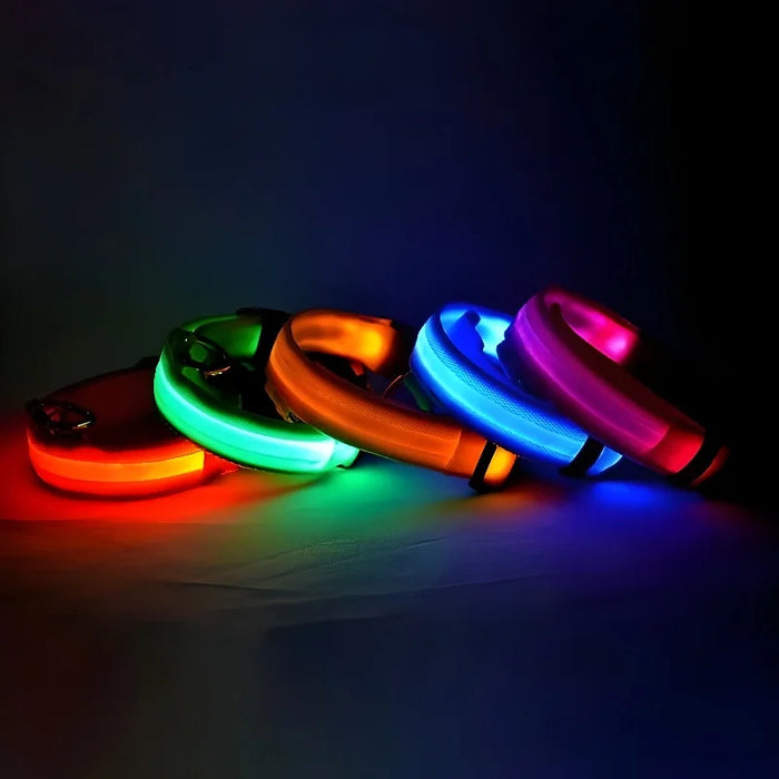 Glow In The Dark LED Dog Safety Collar