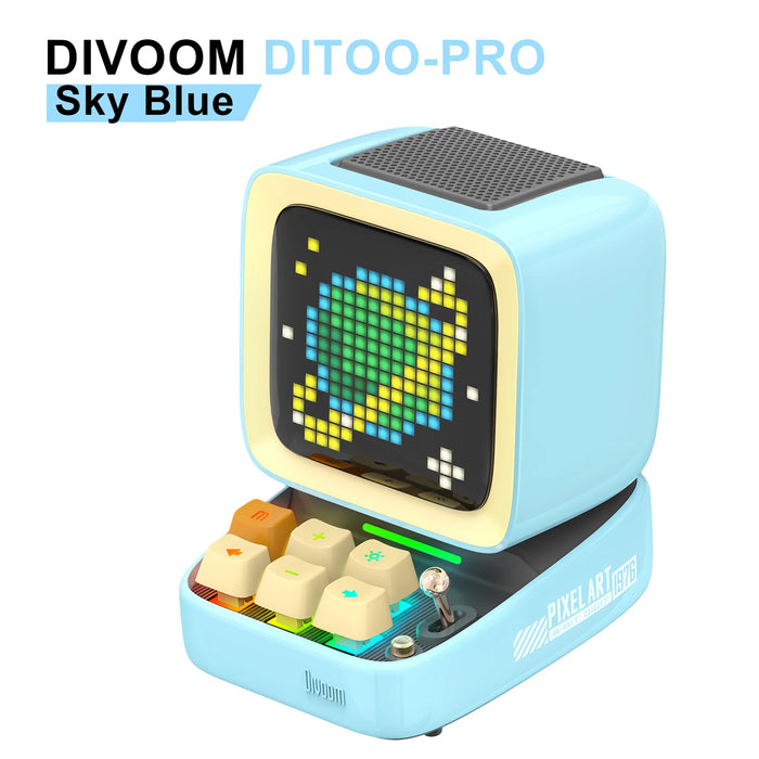 Retro Pixel Art Bluetooth Portable Speaker