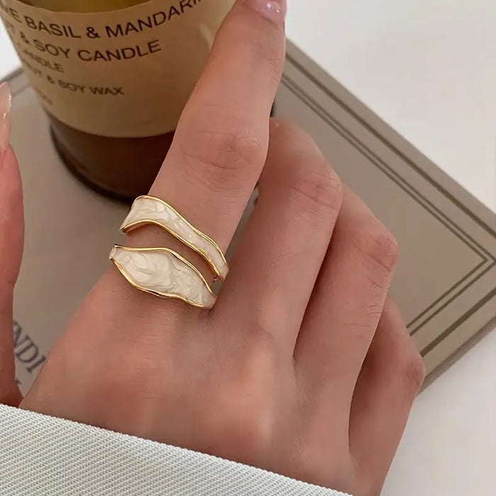 Retro Gold Color Ring