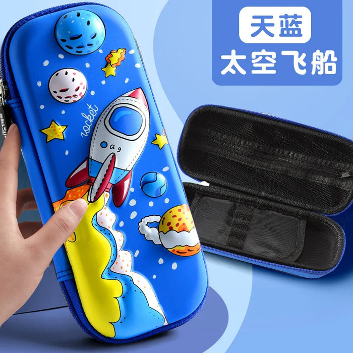 3D EVA Large Capacity Pencil Case