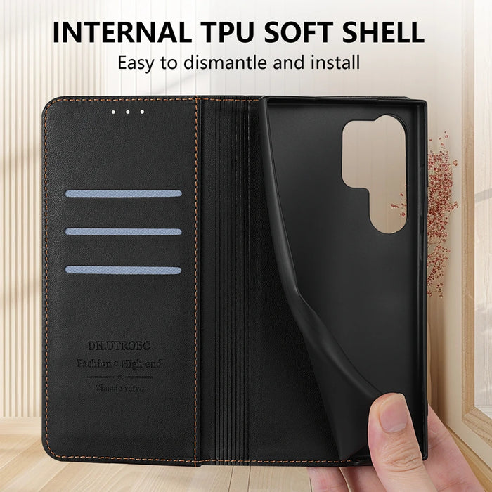 Flip Wallet Leather Case