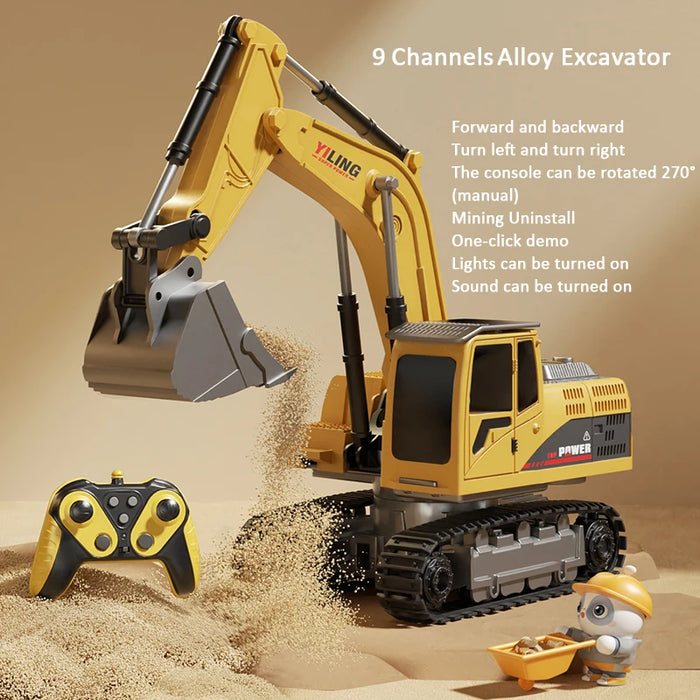 Excavator Remote Control RC Car Toy