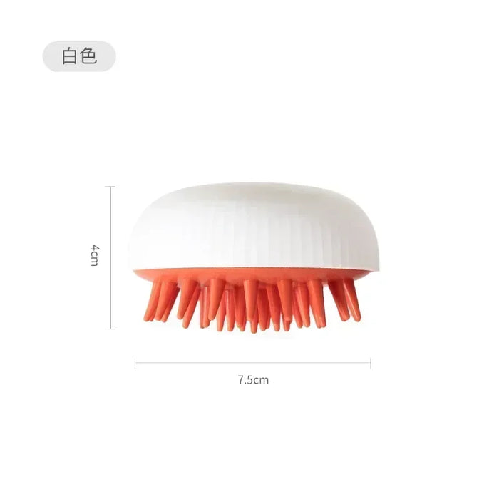 Silicone Shampoo Head Scalp Massage Brush