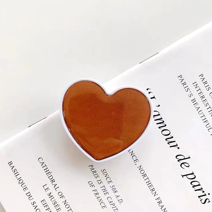 Cute Heart Pop Socket Phone Holder