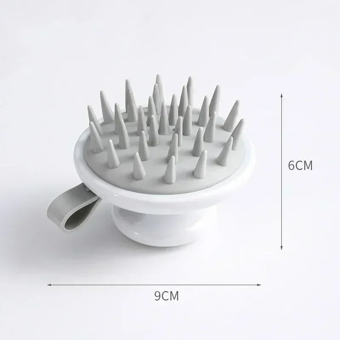 Silicone Shampoo Head Scalp Massage Brush